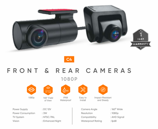 Front & Rear Camera C4