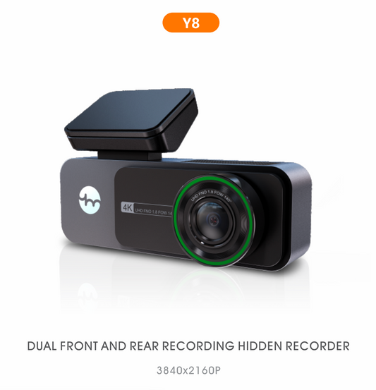 Dual Front And Rear Recording Hidden Recorder